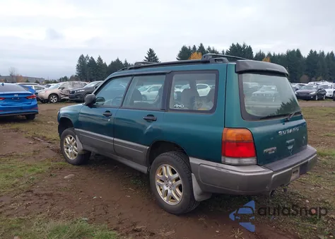 2000 Subaru Forester S from USA, damaged, VIN JF1SF655XYH726501